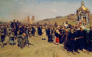 A Religious Procession in the Province of Kursk, 1880-83