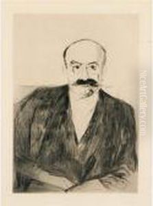 Portrait Of Dr. Max Asch by Edvard Munch