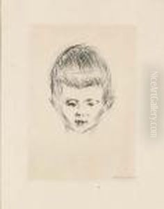 Andreas Schwarz by Edvard Munch
