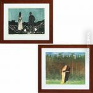 De Ensomme by Edvard Munch