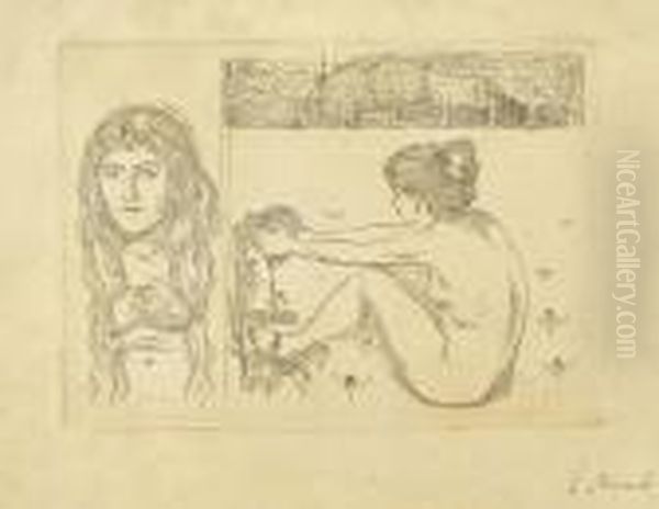 Woman With Long Hair / The Woman And The Heart - view 1