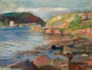 Tonsbergfjorden by Edvard Munch