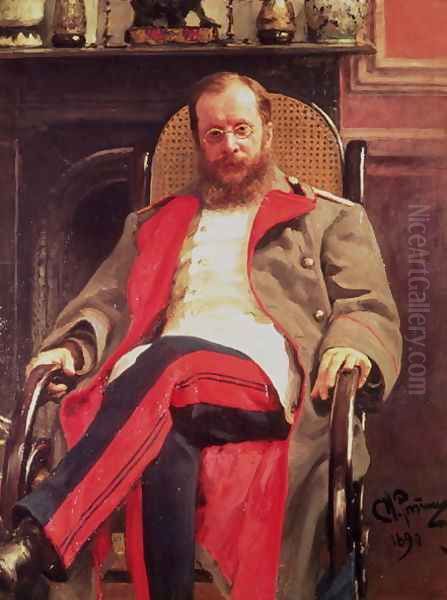 Portrait of Zesar Kjui (1835-1918), 1890 - view 1