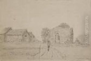 Mariakirkens Ruiner I Maridalen by Edvard Munch