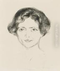 Edith Rode by Edvard Munch