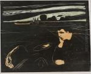 Melancholy Iii by Edvard Munch