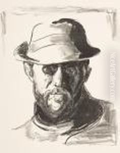 Hans Jaeger Iii by Edvard Munch