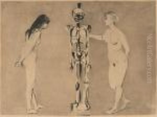 The Women And The Skeleton - view 1