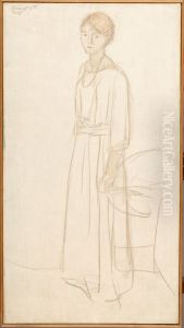 Hjordis Gierloff by Edvard Munch