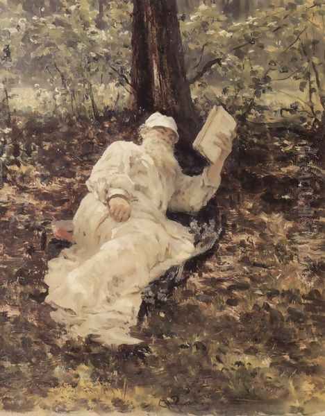 Portrait of Lev Tolstoy 1893 - view 1
