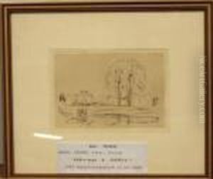 Landskap Fran Asgardsstrand. 9,,5. Proveniens: Olofsager. by Edvard Munch
