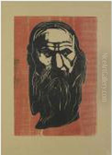Head Of An Old Man With Beard (w. 206) - view 1