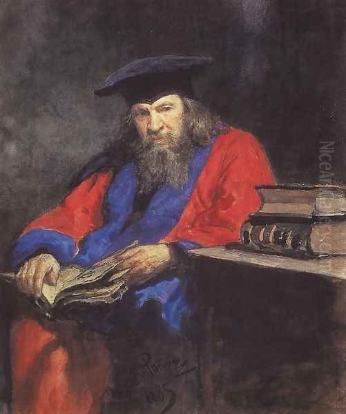 Portrait of Mendeleev - view 1