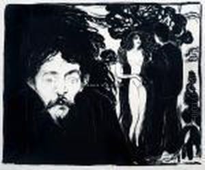Sjalusi Ii by Edvard Munch