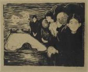 On The Waves Of Love (w. 81) by Edvard Munch