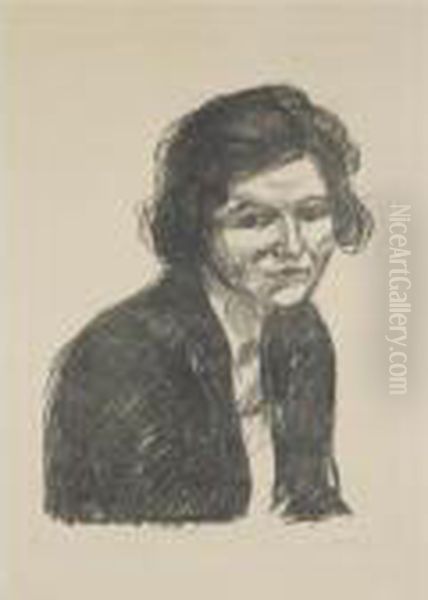 Woman With A Black Shawl (woll 642) - view 1