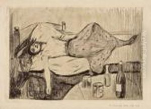 "der Tag Danach" ("the Day After") by Edvard Munch