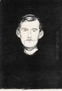 Self Portrait by Edvard Munch