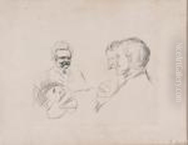 Card Players In Elgersburg - view 1