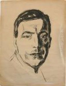Albrecht Schmidt by Edvard Munch