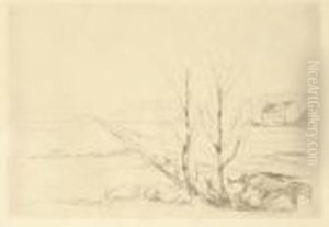 Landschaft by Edvard Munch