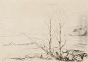Norwegische Landschaft by Edvard Munch