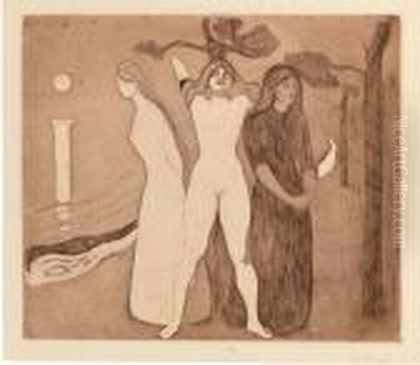 The Woman Ii (schiefler 21b; Woll 22) - view 1