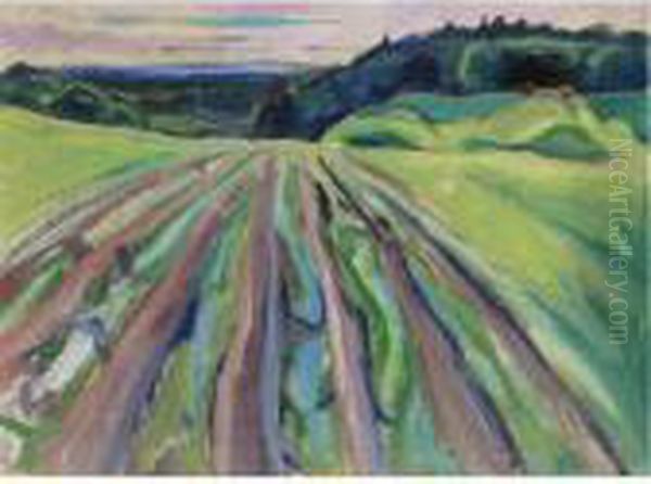 Property From A Private Norwegian Collection
Fields At Ekely - view 1