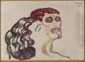 Head By Head by Edvard Munch
