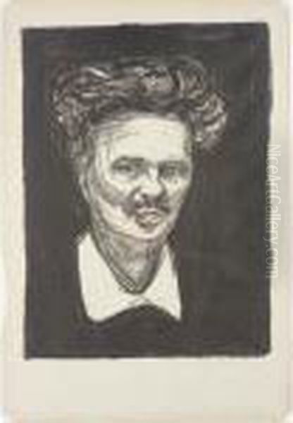 August Strindberg (woll 66 Iv, Schiefler 77) - view 1