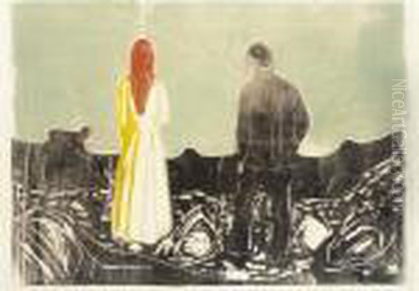 Two Human Beings. The Lonely Ones (w. 157, Sch.133) - view 1