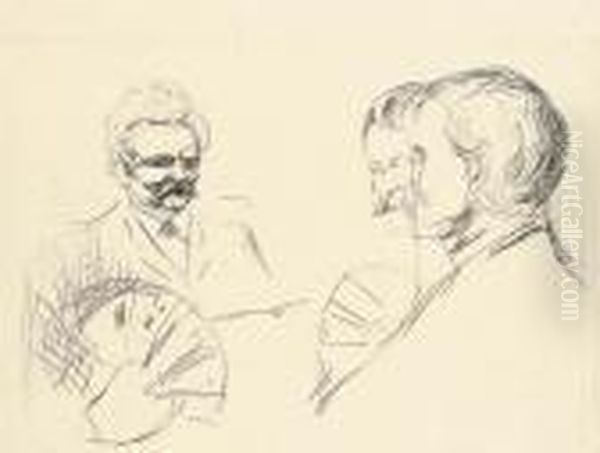 Card Players In Elgersburg - view 1