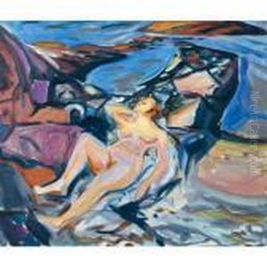 Ingeborg By The Fjord by Edvard Munch