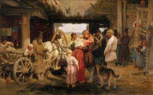 The Leave-Taking of the New Recruit, 1879
