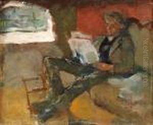 Andreas Leser by Edvard Munch