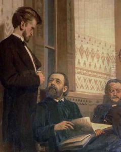 Eduard Frantsovitch Napravnik (1839-1916) and Bedrich Smetana (1824-84), from Slavonic Composers, 1890s