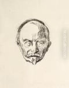Christian Sinding by Edvard Munch
