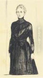 Mrs Marie Linde by Edvard Munch