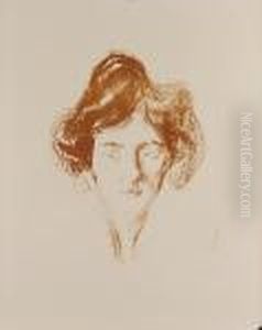 Berliner Madchen (schiefler 253b) by Edvard Munch