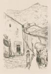 Strasse In Como (schiefler 506/ Wolls 674) Strasse In Como (schiefler 506/ Wolls 674)