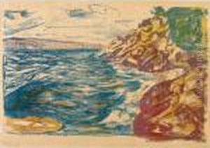 Fjord Landscape (w. 462; S. 425) by Edvard Munch