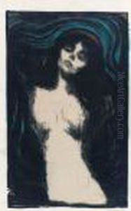 Madonna (w. 39; S. 33 A I B 2) by Edvard Munch