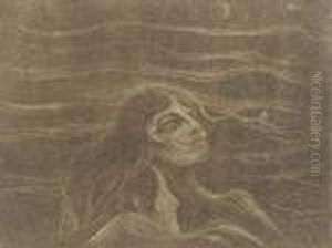 On The Waves Of Love by Edvard Munch