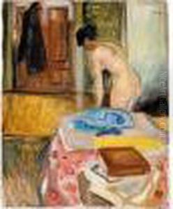 Woman In An Interior by Edvard Munch