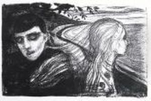 Losrivelse Ii by Edvard Munch