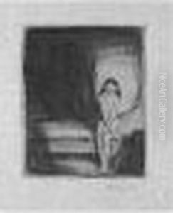 Bei Nacht (s.164; Willoch 79) by Edvard Munch