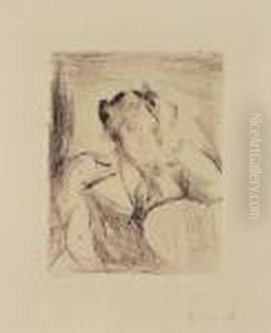 Portrat Eines Jungen Madchens (s. ; Willoch 2) by Edvard Munch
