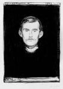 Selbstportrt by Edvard Munch