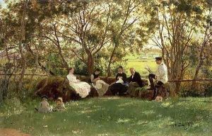 The Turf Bench, 1876