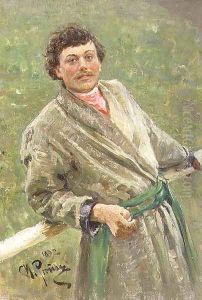 The Byelorussian, portrait of the peasant S. Shavrov, 1892